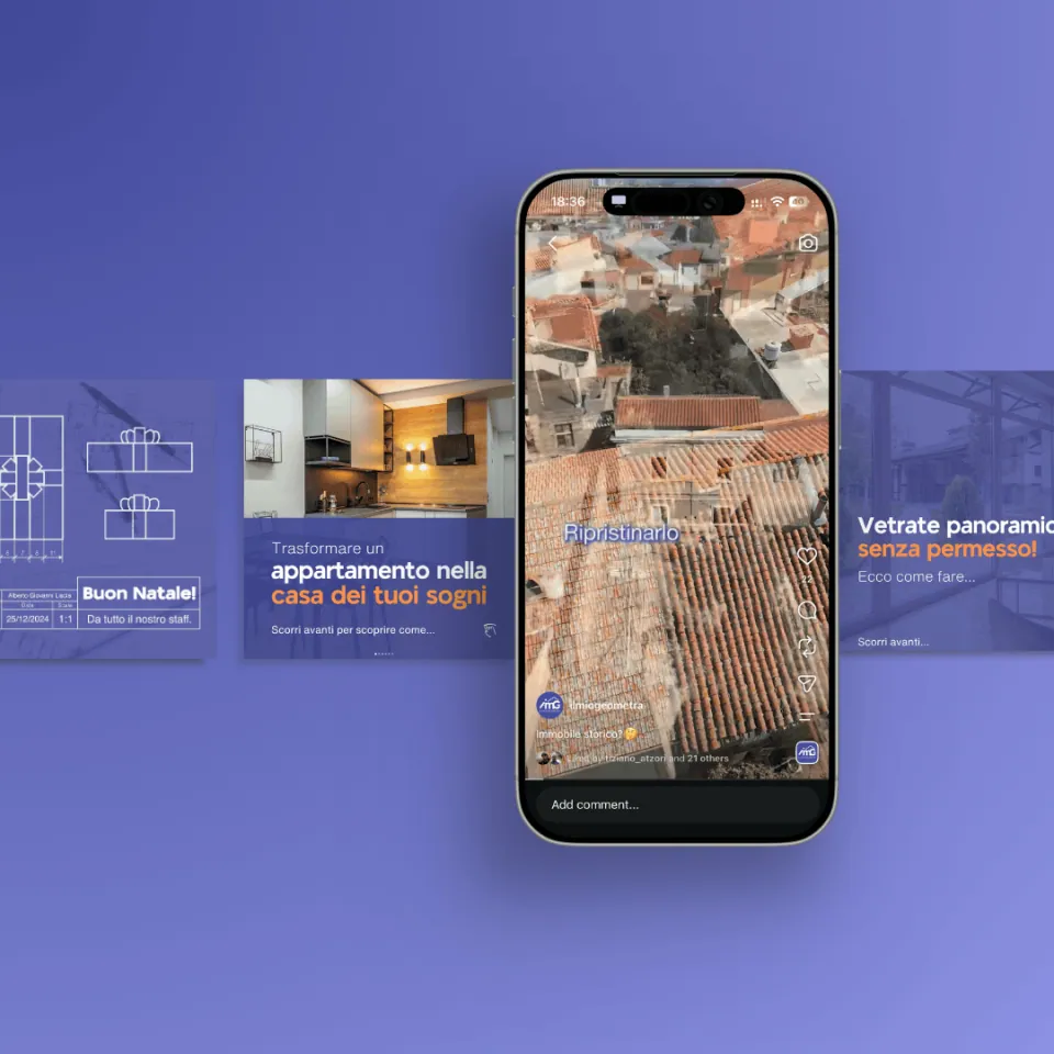 Contenuto Instagram dello studio