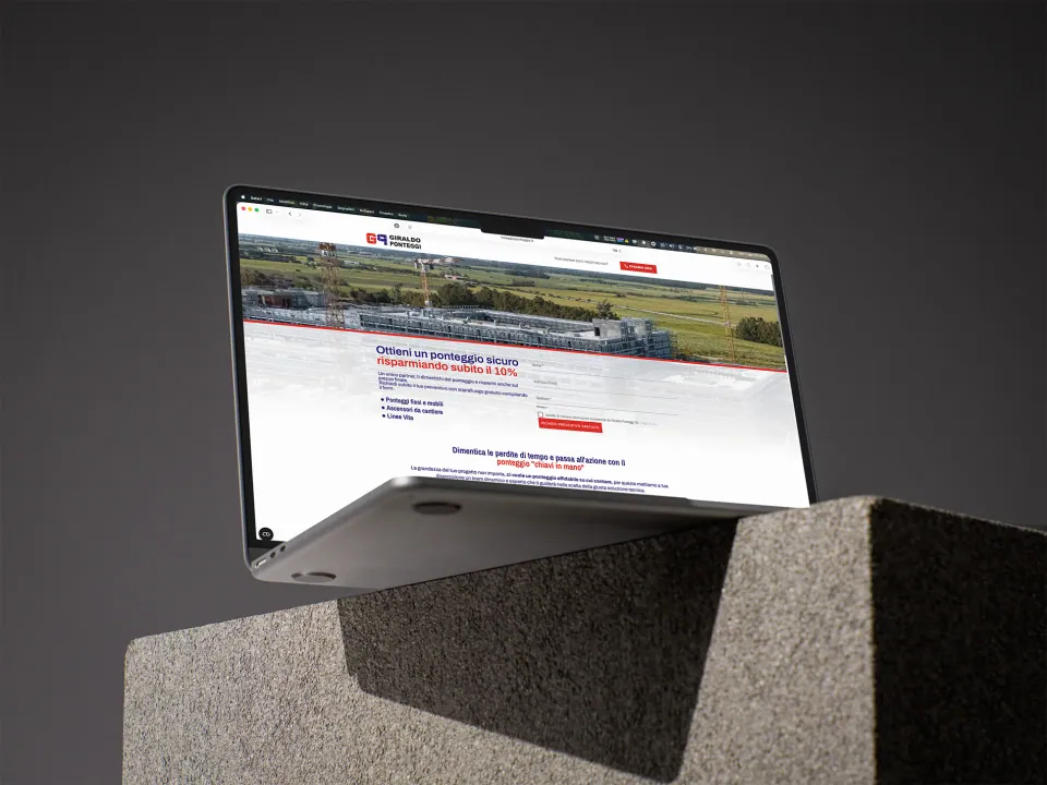 Landing page